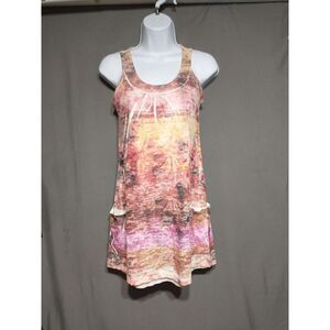 😊 Maurices artist tank top front pockets s
